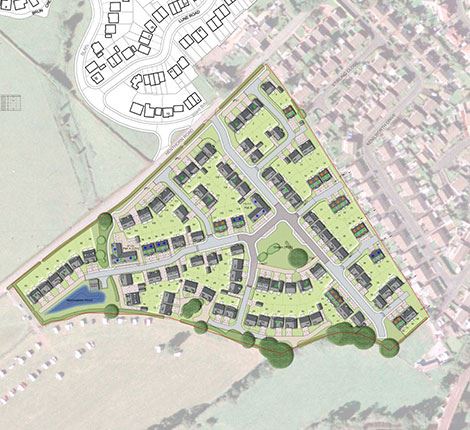 Plans submitted for new homes in Clitheroe, Lancashire