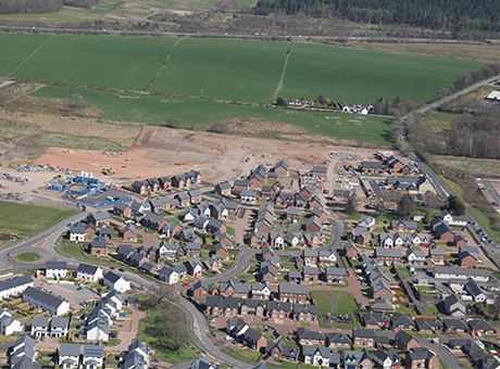 Aerial images show how popular Summerpark is developing