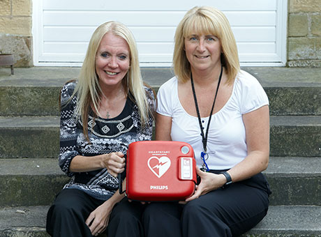 Funding helps Appleby Primary School to buy life saving equipment