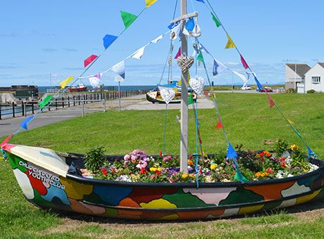 Flowering project brightens up the marina in Harrington