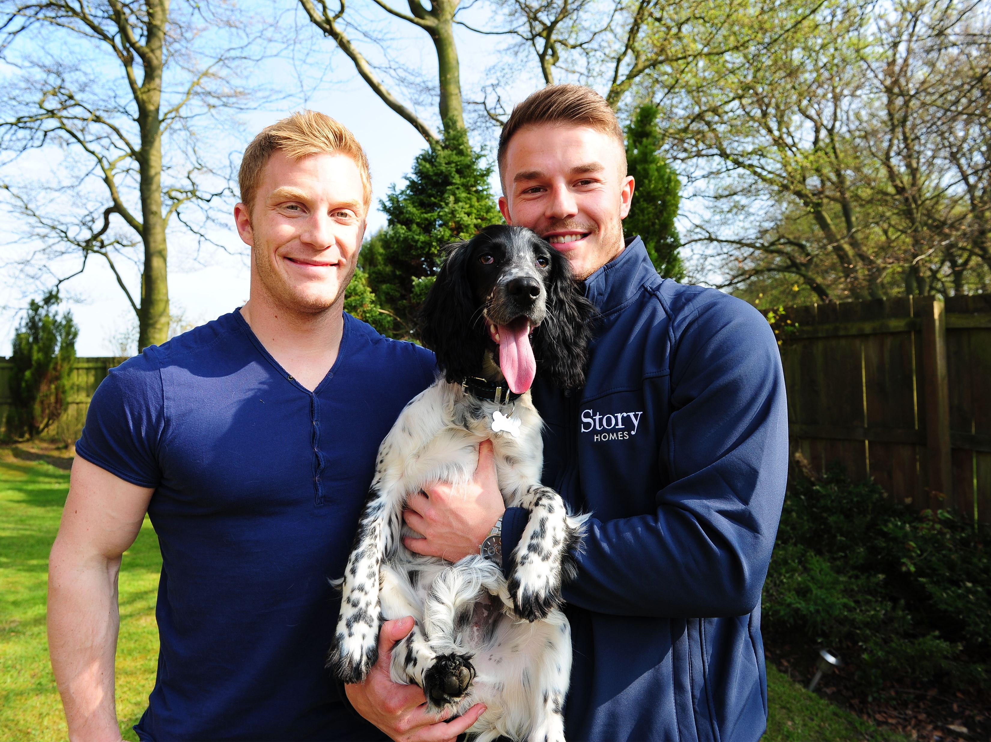 Hugo’s happy as brothers on the move choose Story Homes