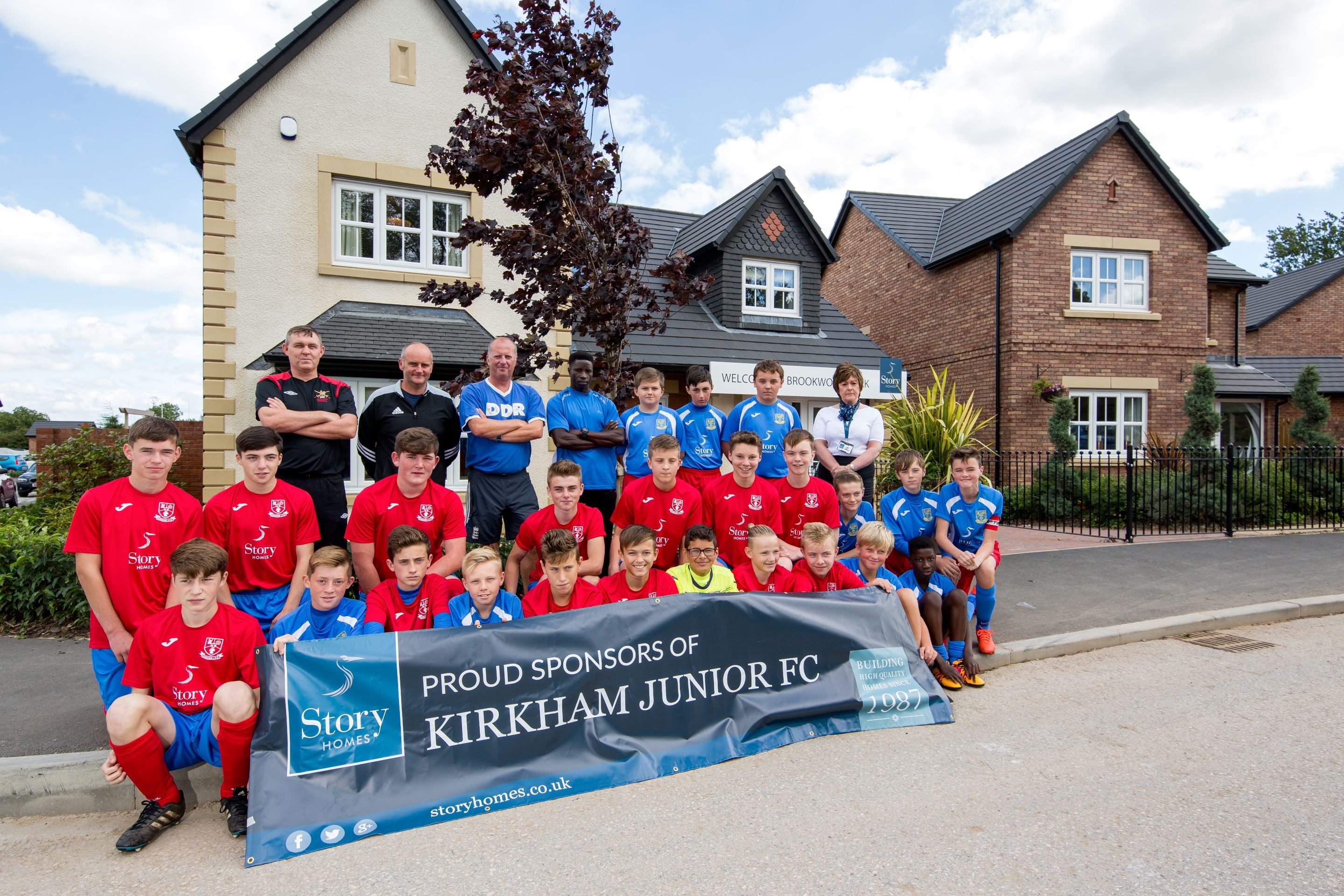 Future football stars attract Story Homes as new sponsor