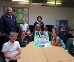 Story Homes meets up with pupils from Ellel St John’s Primary School in Lancaster