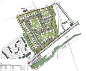 Application submitted for new homes in Seaton Village.