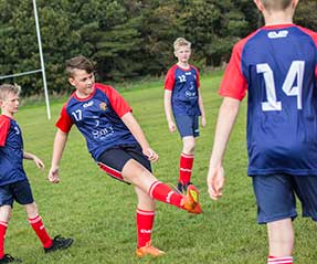 St Benedicts step out in new kit