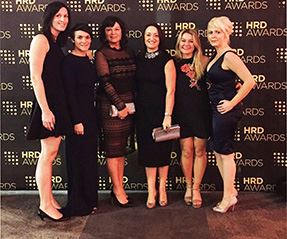 Our HR team recognised at prestigious national awards