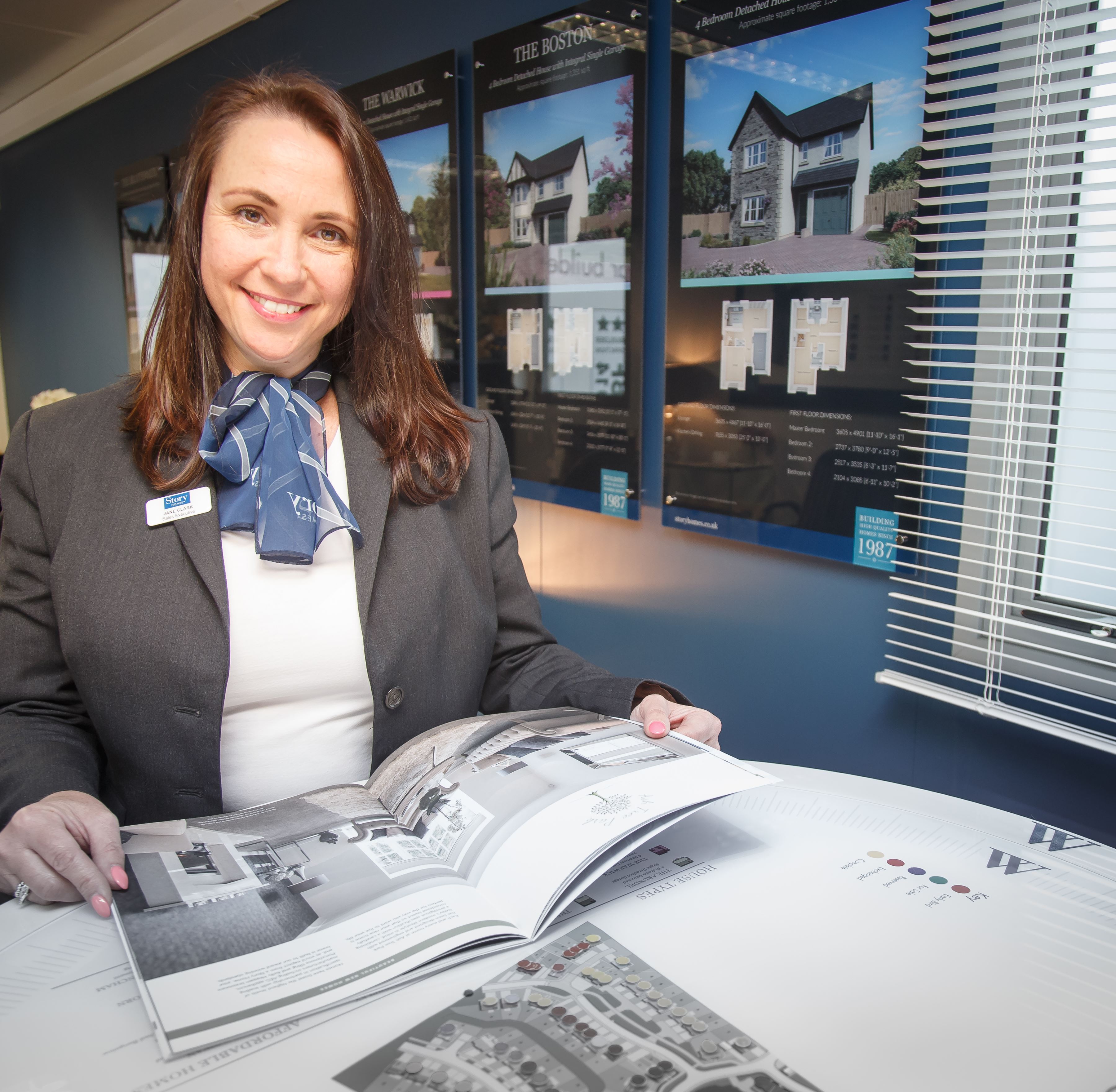 Meet sales executive Jane at our Greengate Meadow development in Kendal