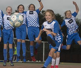 Funding helps girls score high in the football league