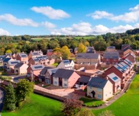 New aerial images show that our first North East development is nearing completion