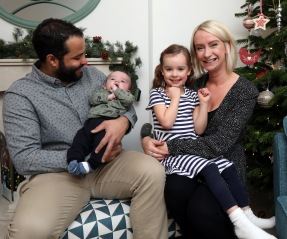 Baby Bowen to spend his first Christmas in a new Story Home