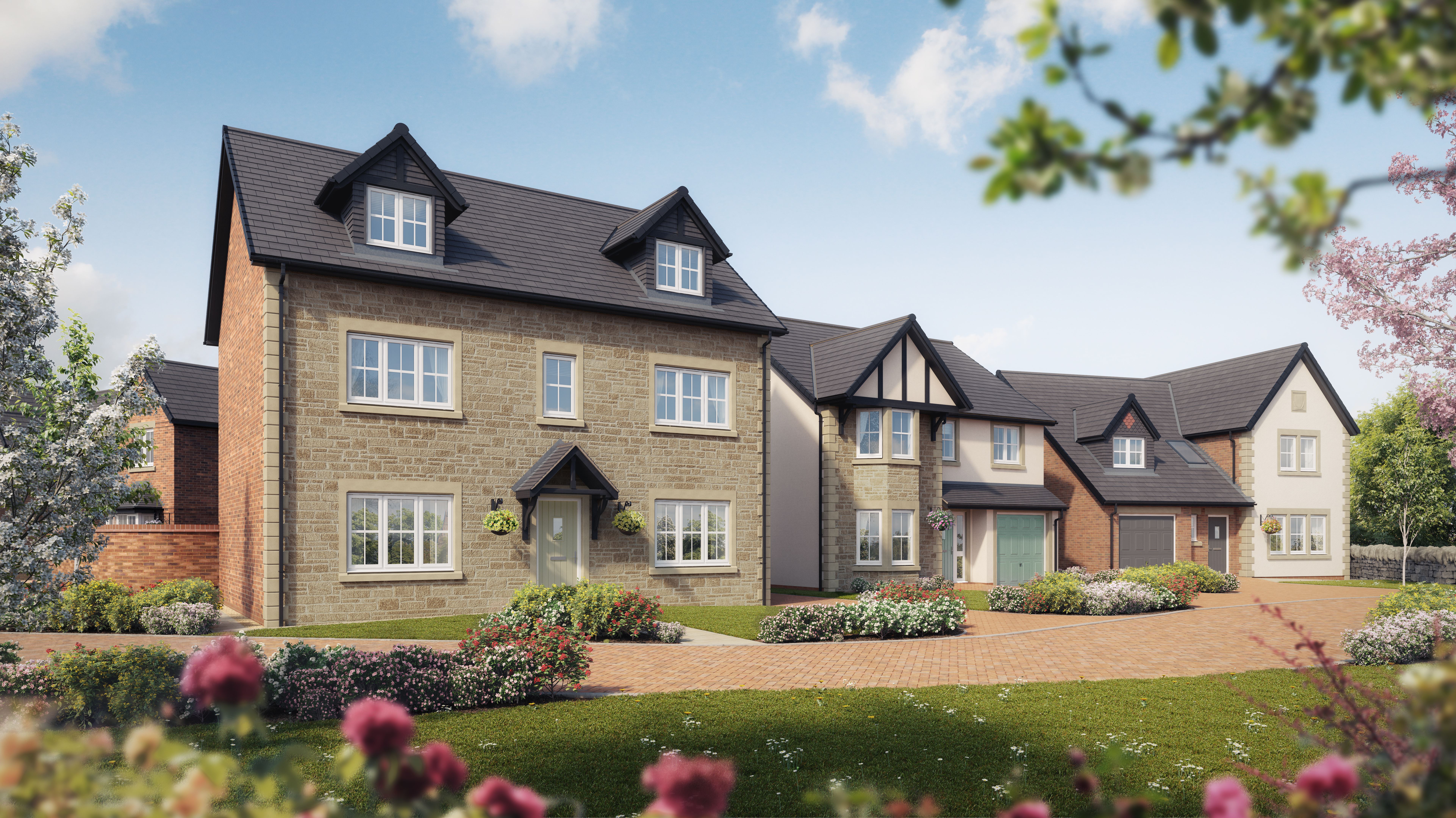 Artists impression of how our first development in Blackburn will look!