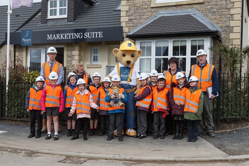 Safety superhero joins schoolchildren at Levens CE Primary School