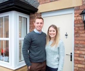 Northumberland couple make use of affordable housing to get onto the property ladder