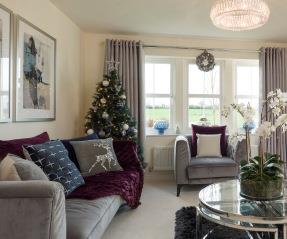 Aspen Grange show homes receive a festive makeover