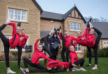 Future gymnastic stars attract Story Homes sponsorship