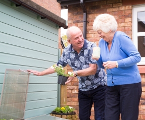 Retired couple secure beautiful, low-maintenance Story home at Aspen Grange