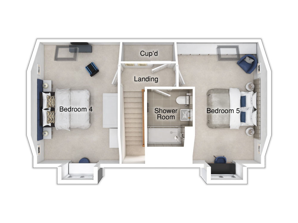 second floor floorplan