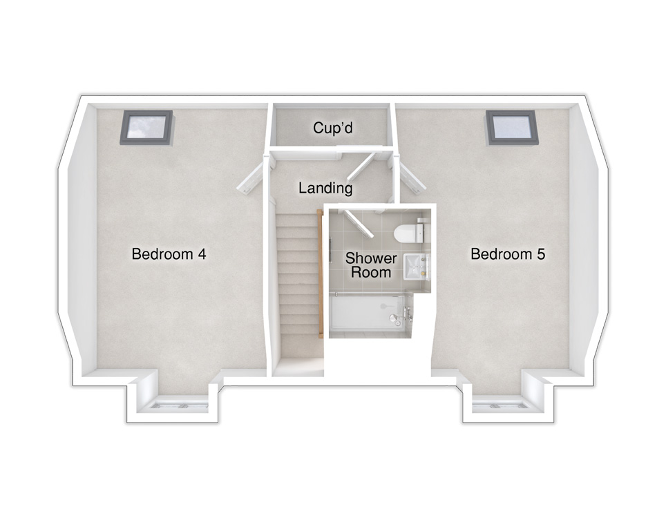 second floor floorplan