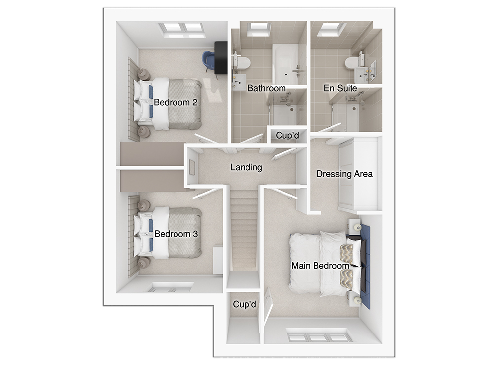 Butler floorplan