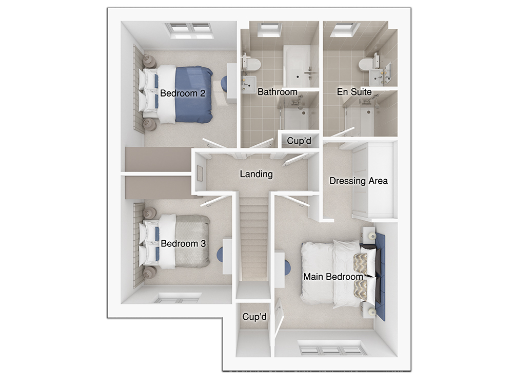 Butler floorplan