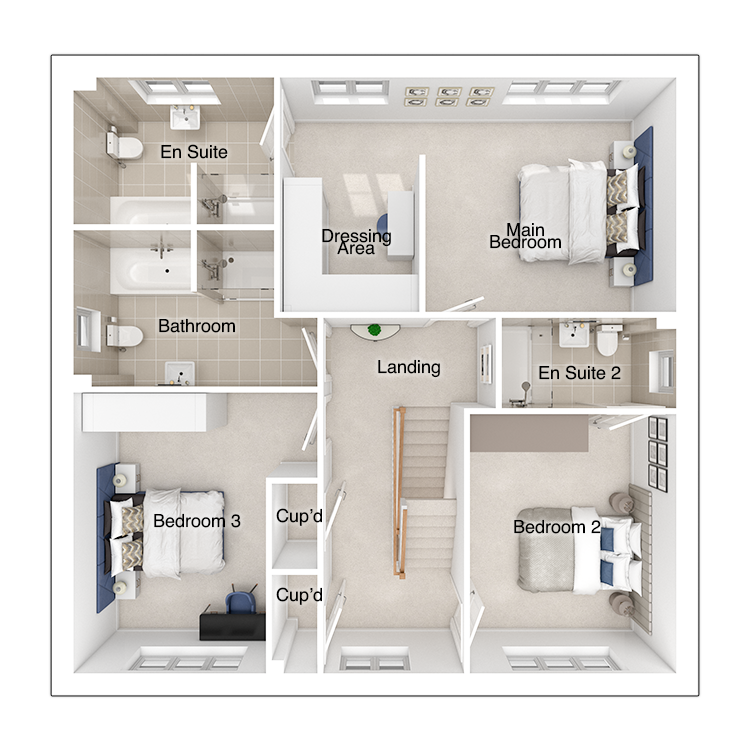 Sutton floorplan