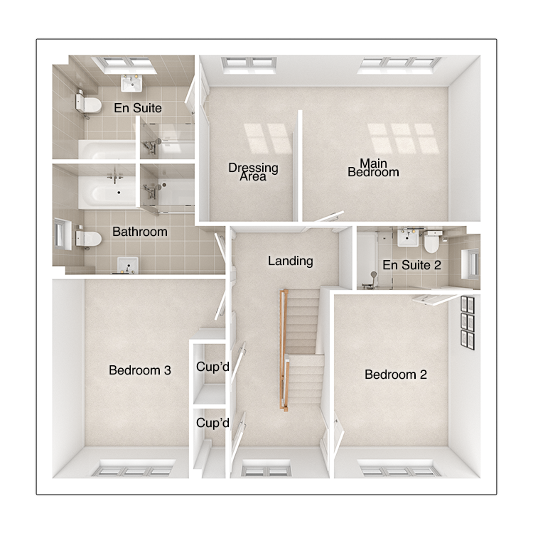 Sutton floorplan