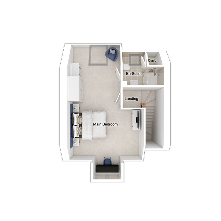 second floor floorplan