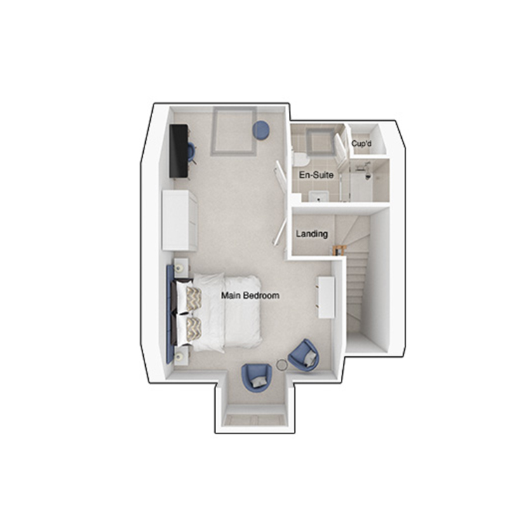 second floor floorplan