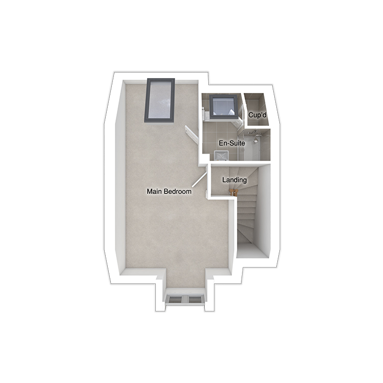 second floor floorplan