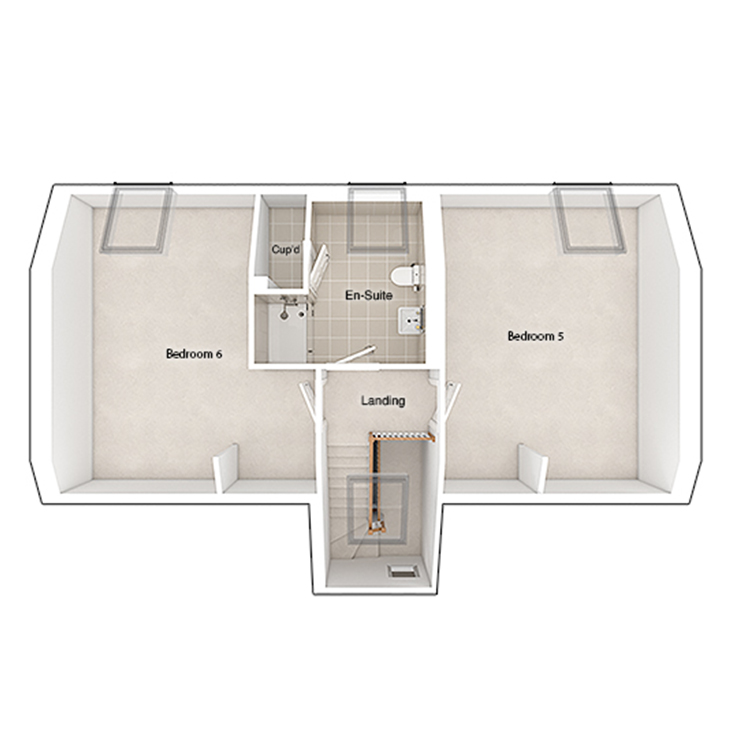 second floor floorplan