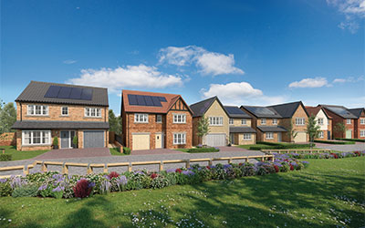 Preview event for upcoming development, Ashwood Grange, Middleton St George