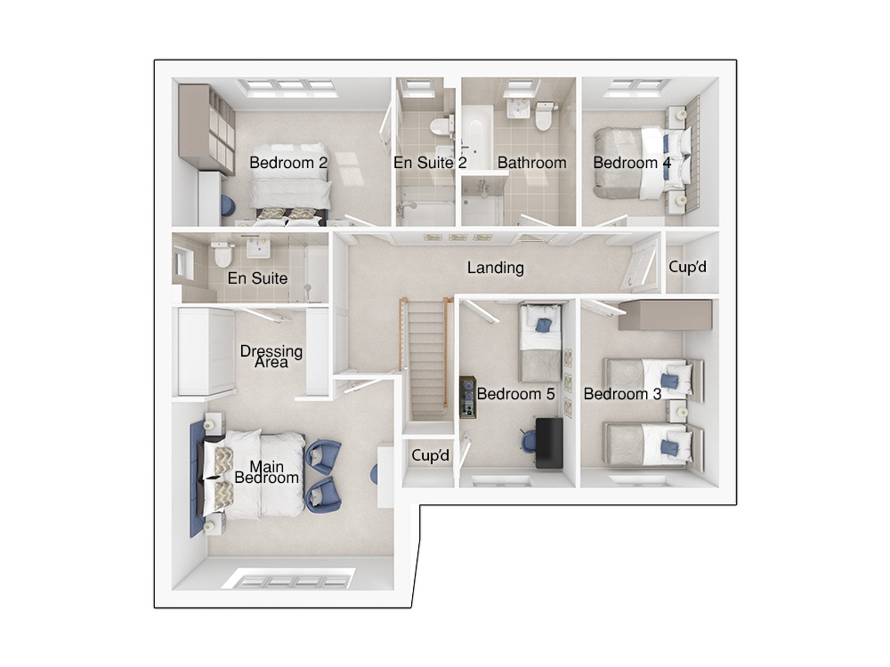 Cranford floorplan