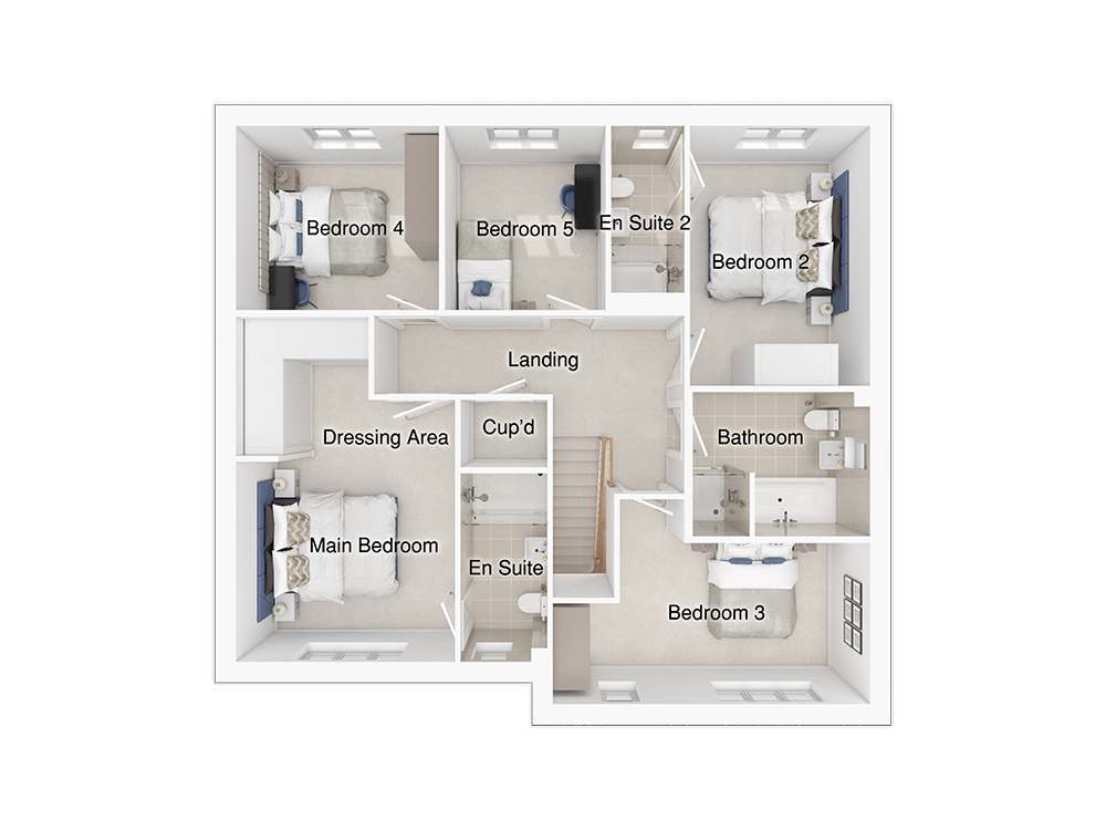 Milford floorplan