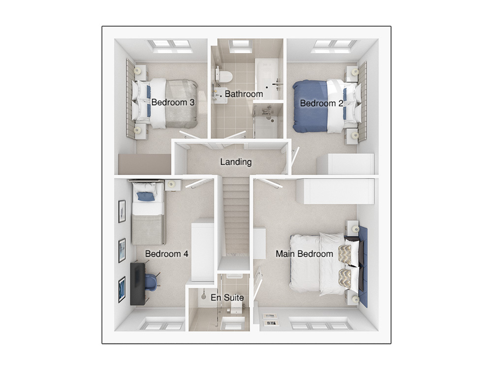 Pearson floorplan